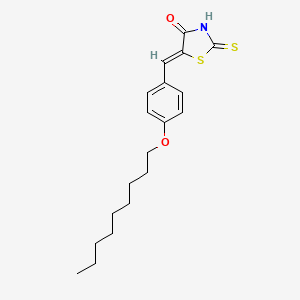 5-(4-Nonyloxy-benzylidene)-2-thioxo-thiazolidin-4-one