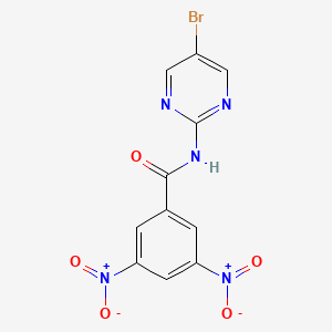 N-(5-bromopyrimidin-2-yl)-3,5-dinitrobenzamide