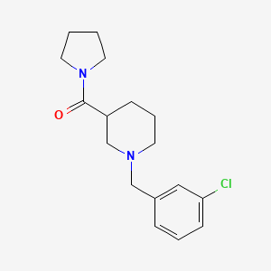 [1-(3-Chlorobenzyl)piperidin-3-yl](pyrrolidin-1-yl)methanone