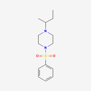 1-(Butan-2-yl)-4-(phenylsulfonyl)piperazine