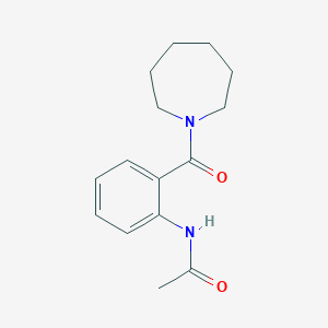 N-[2-(azepan-1-ylcarbonyl)phenyl]acetamide