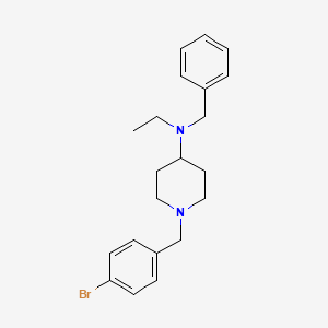 N-benzyl-1-(4-bromobenzyl)-N-ethylpiperidin-4-amine