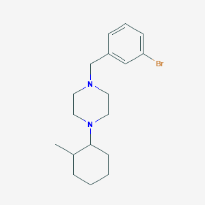 1-(3-Bromobenzyl)-4-(2-methylcyclohexyl)piperazine