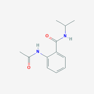 2-(acetylamino)-N-(propan-2-yl)benzamide