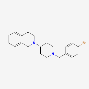 2-[1-(4-Bromobenzyl)piperidin-4-yl]-1,2,3,4-tetrahydroisoquinoline