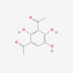 molecular formula C10H10O5 B10884464 1-(3-Acetyl-2,4,5-trihydroxyphenyl)-1-ethanone 