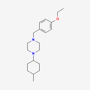 1-(4-Ethoxybenzyl)-4-(4-methylcyclohexyl)piperazine