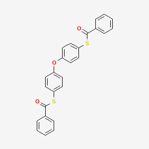 S-{4-[4-(benzoylthio)phenoxy]phenyl} benzenecarbothioate