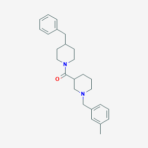 molecular formula C26H34N2O B10884798 (4-Benzylpiperidin-1-yl)[1-(3-methylbenzyl)piperidin-3-yl]methanone 