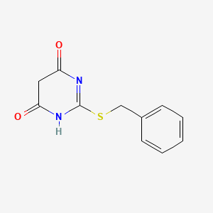 2-(benzylthio)pyrimidine-4,6(1H,5H)-dione