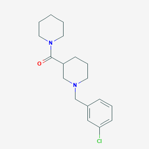 [1-(3-Chlorobenzyl)piperidin-3-yl](piperidin-1-yl)methanone