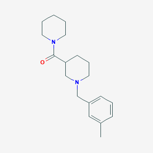 [1-(3-Methylbenzyl)piperidin-3-yl](piperidin-1-yl)methanone