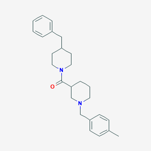 molecular formula C26H34N2O B10885027 (4-Benzylpiperidin-1-yl)[1-(4-methylbenzyl)piperidin-3-yl]methanone 