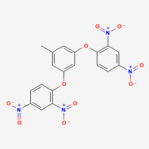 1-[3-(2,4-Dinitrophenoxy)-5-methylphenoxy]-2,4-dinitrobenzene