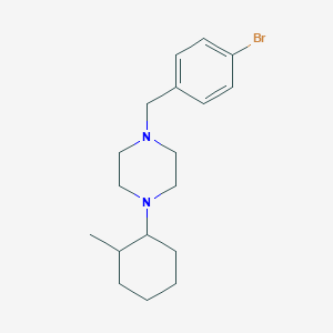 1-(4-Bromobenzyl)-4-(2-methylcyclohexyl)piperazine