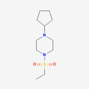 1-Cyclopentyl-4-(ethylsulfonyl)piperazine