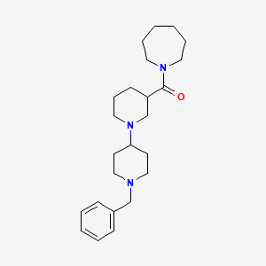 Azepan-1-yl(1'-benzyl-1,4'-bipiperidin-3-yl)methanone