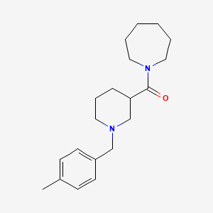 Azepan-1-yl[1-(4-methylbenzyl)piperidin-3-yl]methanone