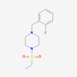 1-(Ethylsulfonyl)-4-(2-fluorobenzyl)piperazine