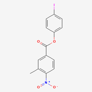 4-Iodophenyl 3-methyl-4-nitrobenzoate