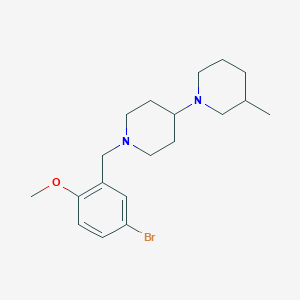 1'-(5-Bromo-2-methoxybenzyl)-3-methyl-1,4'-bipiperidine