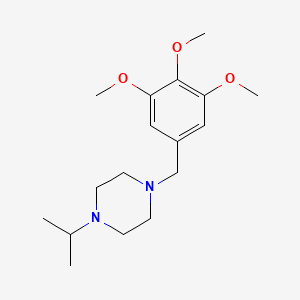 1-(Propan-2-yl)-4-(3,4,5-trimethoxybenzyl)piperazine