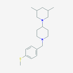 3,5-Dimethyl-1'-[4-(methylsulfanyl)benzyl]-1,4'-bipiperidine