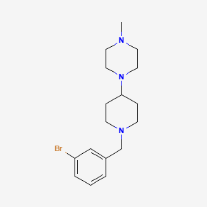 1-[1-(3-Bromobenzyl)piperidin-4-yl]-4-methylpiperazine