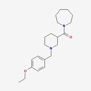 Azepan-1-yl[1-(4-ethoxybenzyl)piperidin-3-yl]methanone