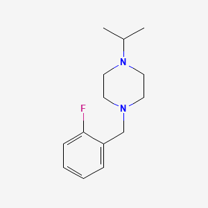 1-(2-Fluorobenzyl)-4-(propan-2-yl)piperazine