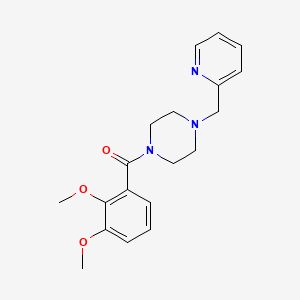 (2,3-Dimethoxyphenyl)[4-(pyridin-2-ylmethyl)piperazin-1-yl]methanone