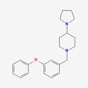 1-(3-Phenoxybenzyl)-4-(pyrrolidin-1-yl)piperidine