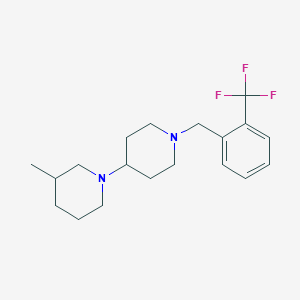 3-Methyl-1'-[2-(trifluoromethyl)benzyl]-1,4'-bipiperidine