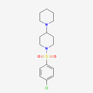 1'-[(4-Chlorophenyl)sulfonyl]-1,4'-bipiperidine