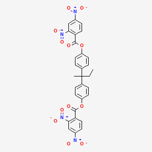 Butane-2,2-diyldibenzene-4,1-diyl bis(2,4-dinitrobenzoate)