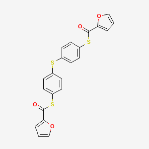 S-(4-{[4-(2-furoylthio)phenyl]thio}phenyl) 2-furancarbothioate