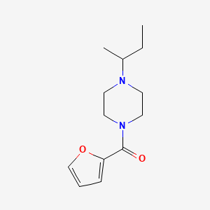 [4-(Butan-2-yl)piperazin-1-yl](furan-2-yl)methanone