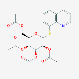 quinolin-8-yl 2,3,4,6-tetra-O-acetyl-1-thio-D-glucopyranoside