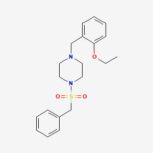 1-(Benzylsulfonyl)-4-(2-ethoxybenzyl)piperazine