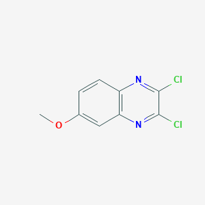 molecular formula C9H6Cl2N2O B108869 2,3-二氯-6-甲氧基喹喔啉 CAS No. 39267-04-4