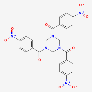 1,3,5-Tris(4-nitrobenzoyl)-1,3,5-triazinane