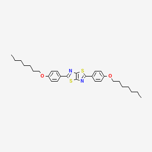 2,5-Bis[4-(heptyloxy)phenyl][1,3]thiazolo[5,4-d][1,3]thiazole