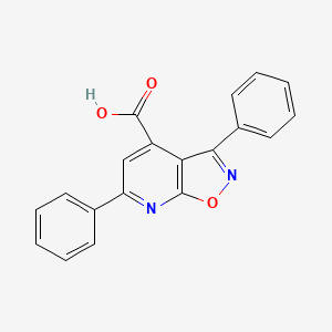 3,6-Diphenylisoxazolo[5,4-b]pyridine-4-carboxylic acid