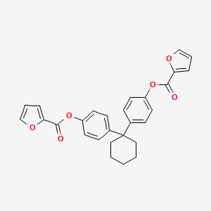 Cyclohexane-1,1-diyldibenzene-4,1-diyl difuran-2-carboxylate