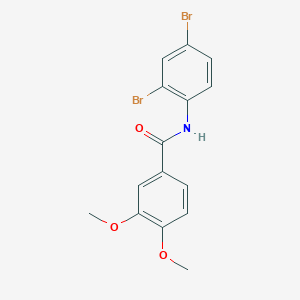 N-(2,4-dibromophenyl)-3,4-dimethoxybenzamide