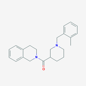 3,4-dihydroisoquinolin-2(1H)-yl[1-(2-methylbenzyl)piperidin-3-yl]methanone