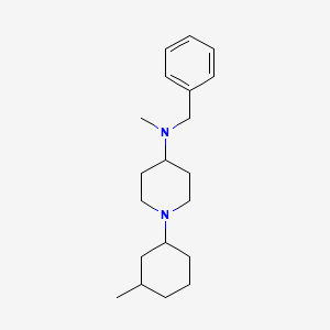 N-benzyl-N-methyl-1-(3-methylcyclohexyl)piperidin-4-amine