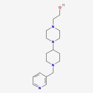 Ethanol, 2-[4-(1-pyridin-3-ylmethylpiperidin-4-yl)piperazin-1-yl]-