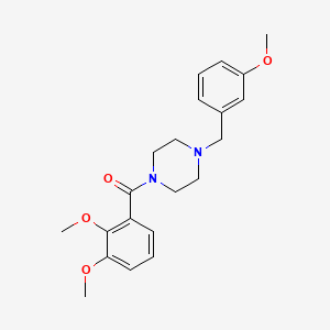 (2,3-Dimethoxyphenyl)[4-(3-methoxybenzyl)piperazin-1-yl]methanone