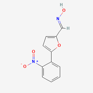 molecular formula C11H8N2O4 B10887871 5-(2-Nitrophenyl)-2-furaldehyde oxime 